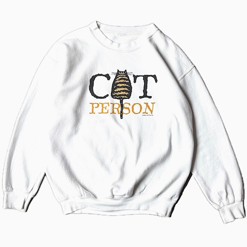 Vintage 80~90's "CAT PERSON" Sweat