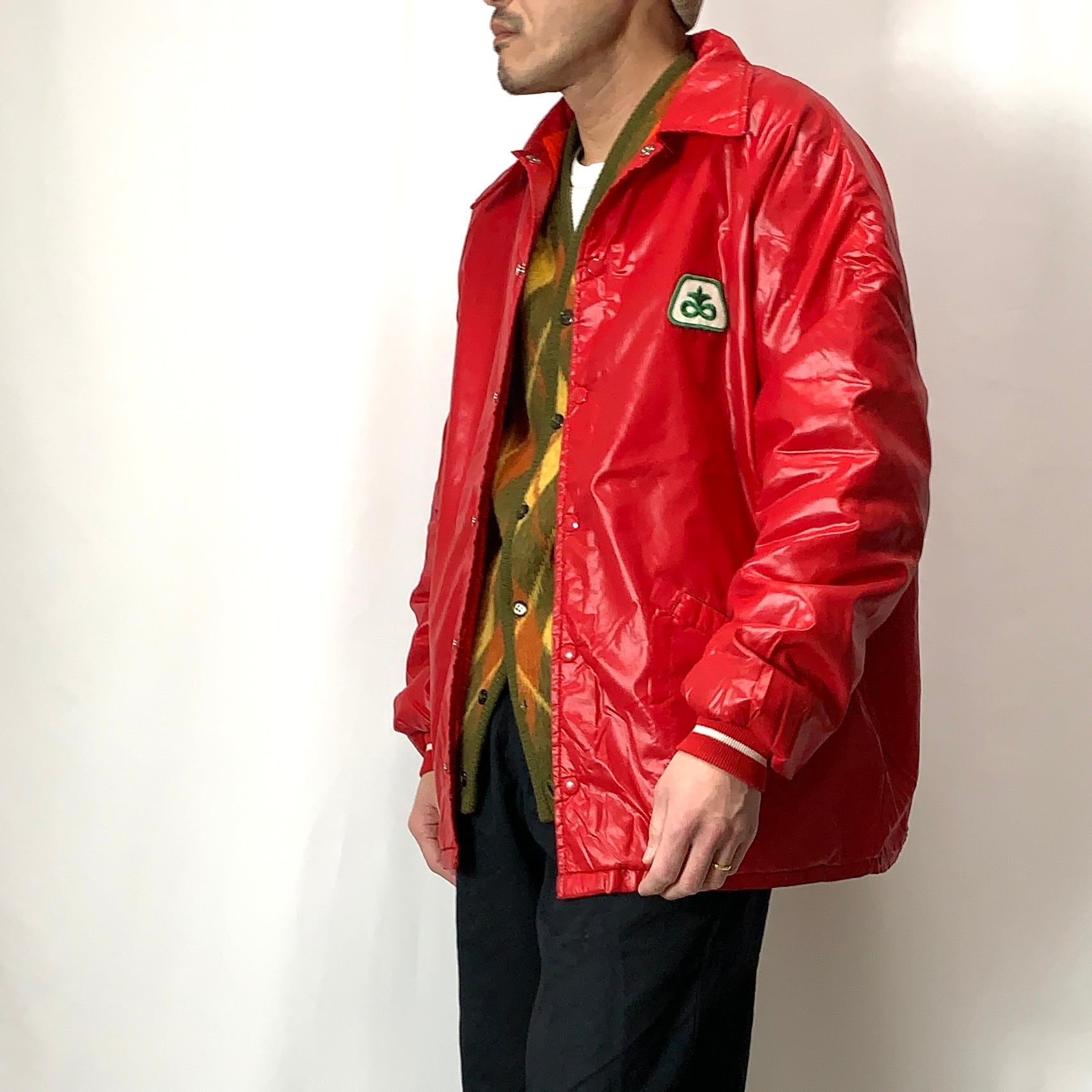 vintage old 70s 80s Swingster nylon coach jacket スウィングスター ...