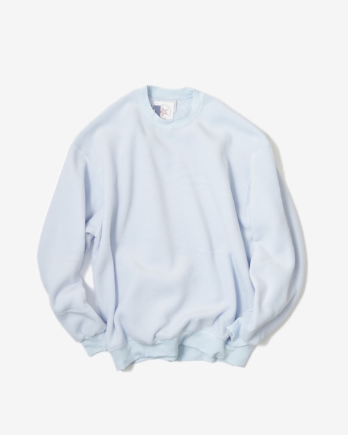 RELAX FIT No.83｜Crew Fleece "Minnesota" -Ice Blue-