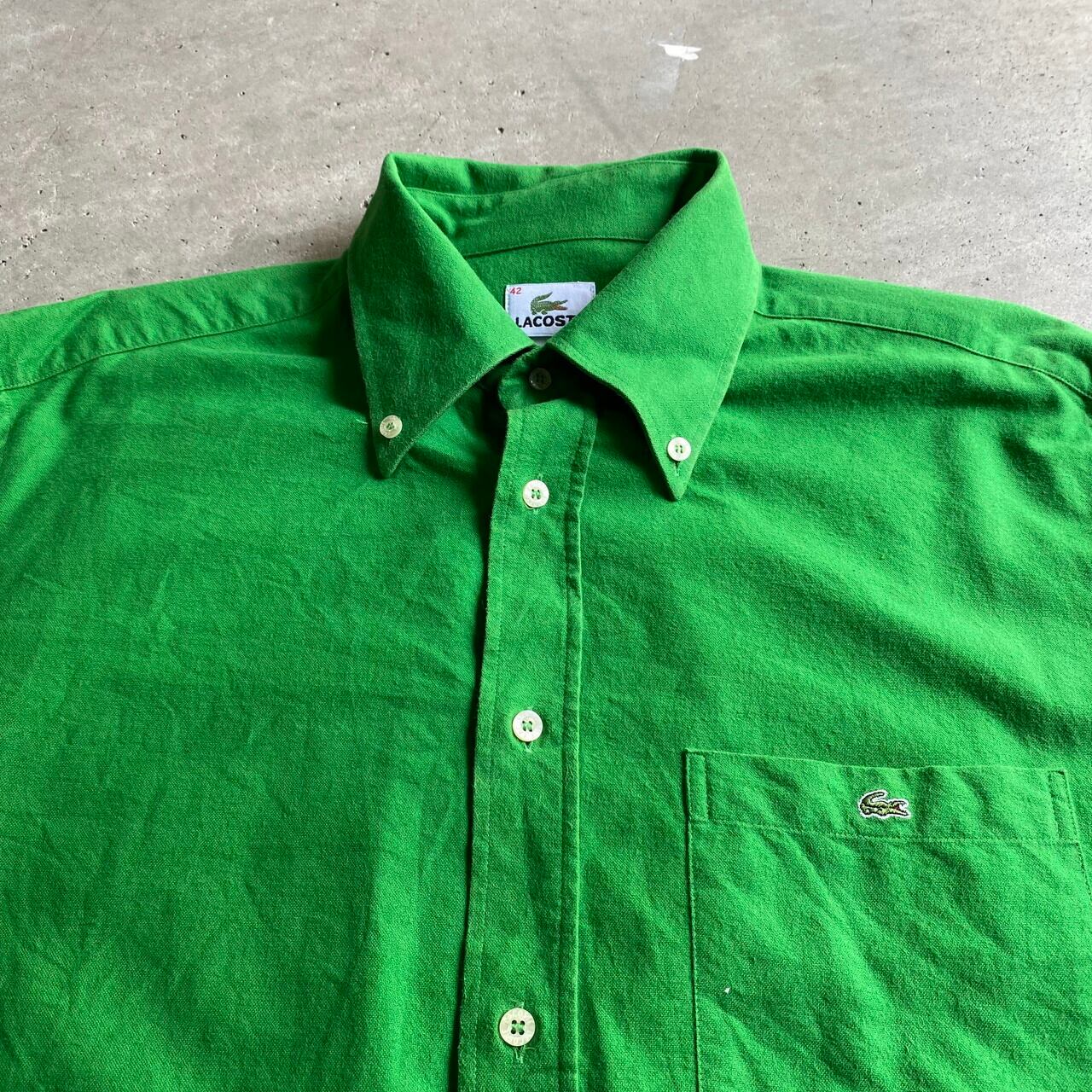 Lacoste ラコステ ライムグリーン 長袖 ボタンダウンシャツ メンズl相当 古着 黄緑色 長袖シャツ Al2110 Cave 古着屋 公式 古着通販サイト Max50 Off Sale開催中 Lacoste ラコステ ライムグリーン 長袖 ボタンダウンシャツ メンズl相当 古着 黄緑色 長袖シャツ Al2110 Cave 古着屋 公式 古着通販サイト Max50 Off Sale開催中