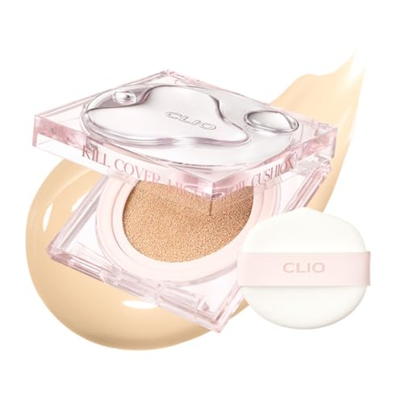 クリオ(CLIO) キルカバーハイグロークッション CLIO KILL COVER HIGH GLOW CUSHION SPF50+ PA+++ (03 LINEN, 1)