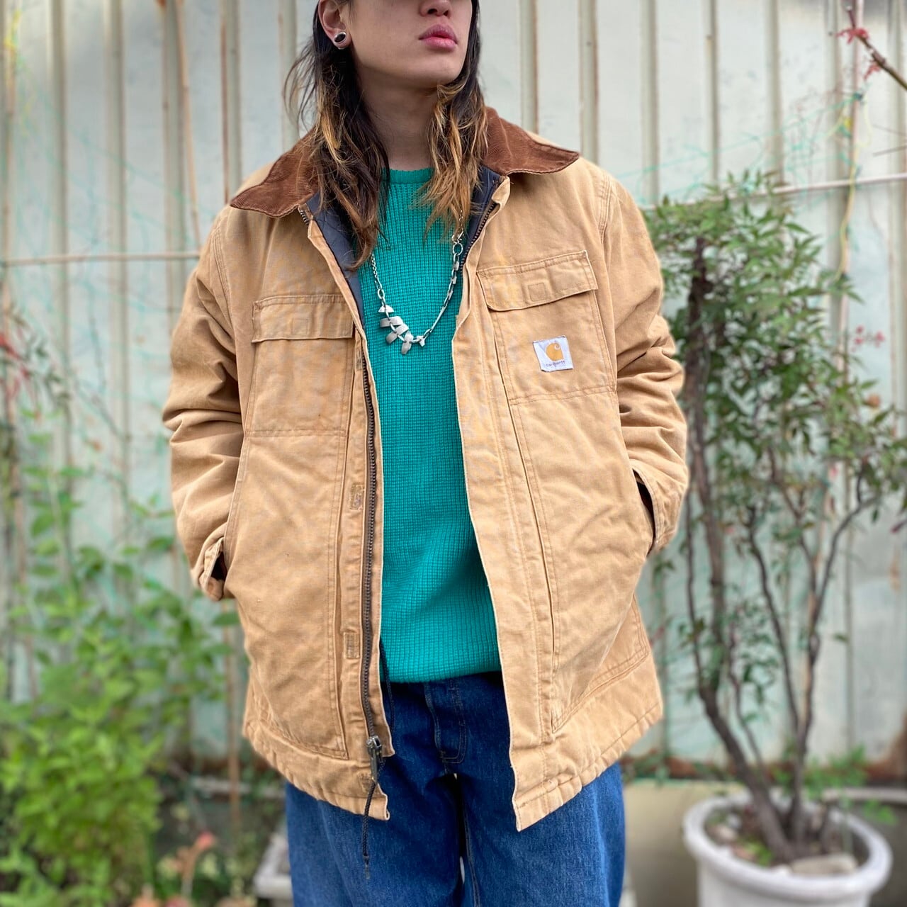 80年代 ビンテージ USA製 Carhartt カーハート トラディショナルコート 
