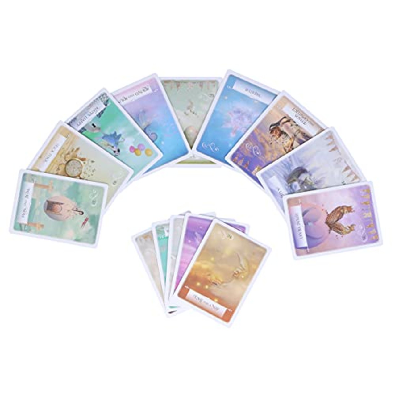 タロットデッキ、知恵オラクルカード52pcs絶妙な紙カードクラシックタロットカードセット良い手の気持ち環境に優しい英語タロットカード初心者のためのガイドブック付きデッキタロットカード愛好家