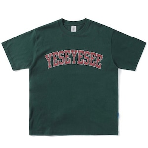 [YESEYESEE] Arch Logo Tee Dark Green 正規品 韓国ブランド 韓国代行 韓国通販 韓国ファッション 半袖 T-シャツ