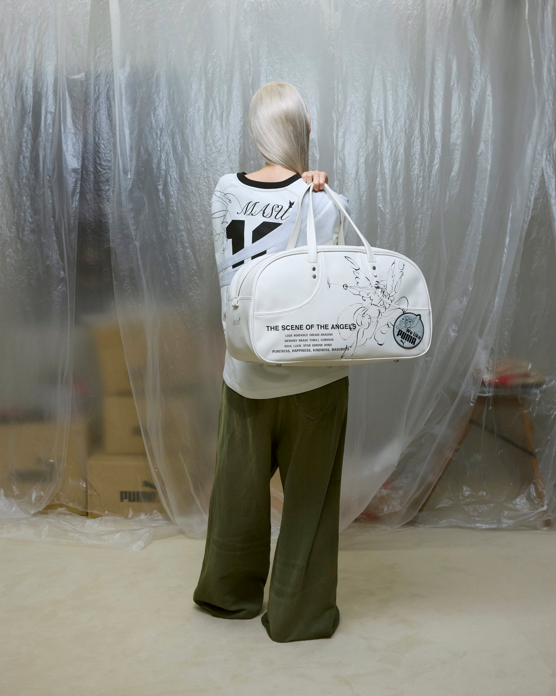 PUMA x MASU / GRIP BAG “BOYS NOTE” | POETRY