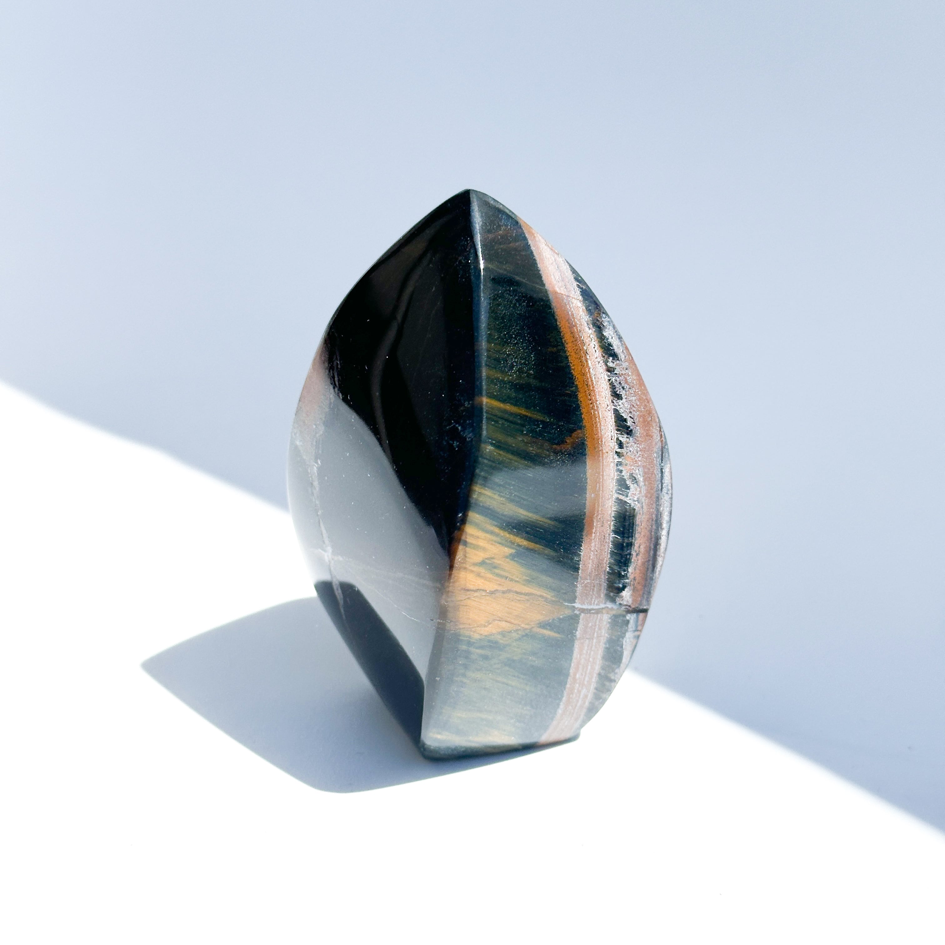 ブルータイガーアイ フレイム 03◇ Blue Tiger's eye ◇天然石・鉱物