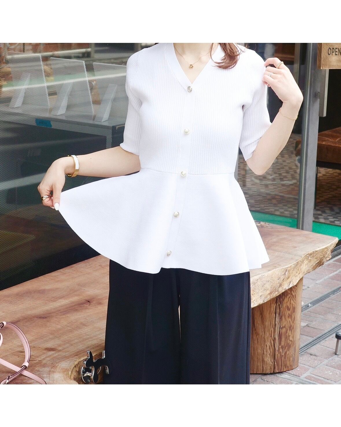 ribbon tuck pants / rich black | hitomi