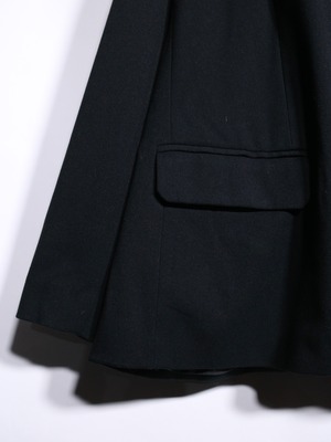 XXX over silhouette black easy tailored jacket