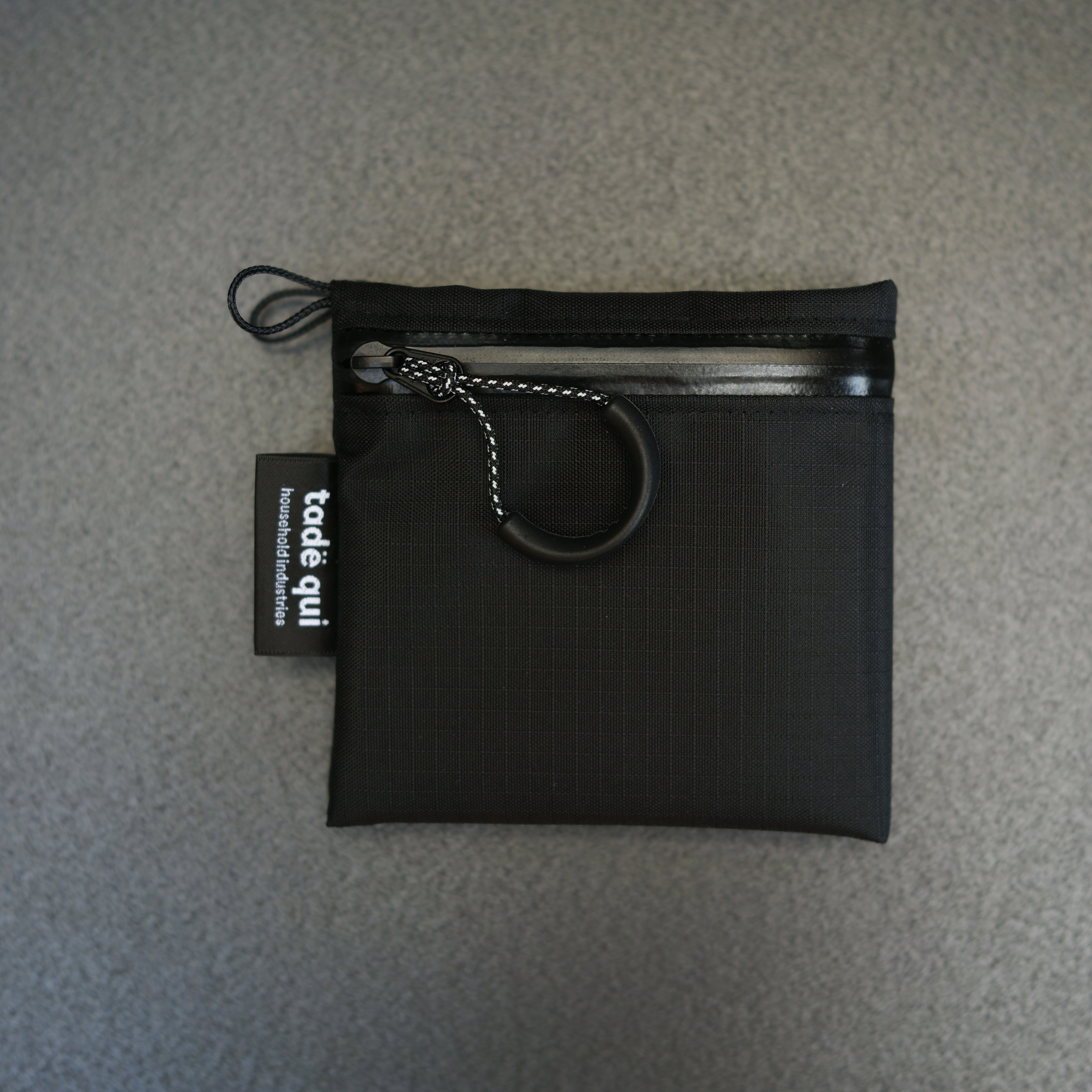 riders wallet / ROBIC®︎ 210D ripstop / BLACK