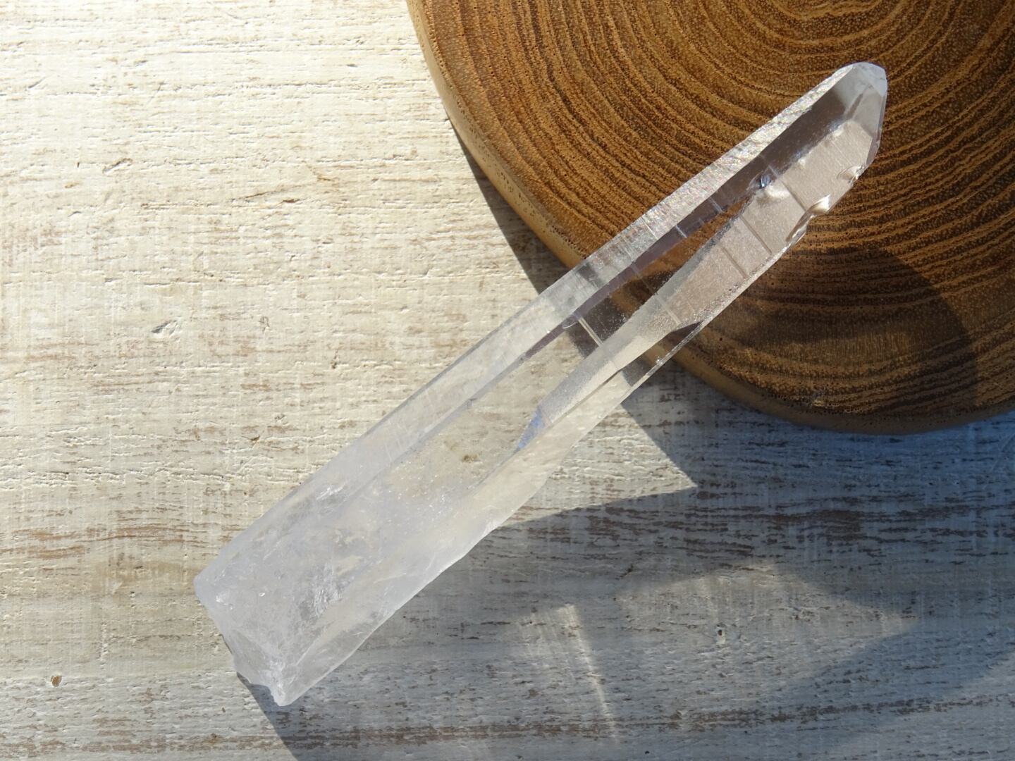 希少クリスタルポイント❢ 虹入りピュアレイ・レムリアンシード♡ ピュアレイ・ポイント（レムリアンシードクリスタル）ハイクリア | 虹石屋