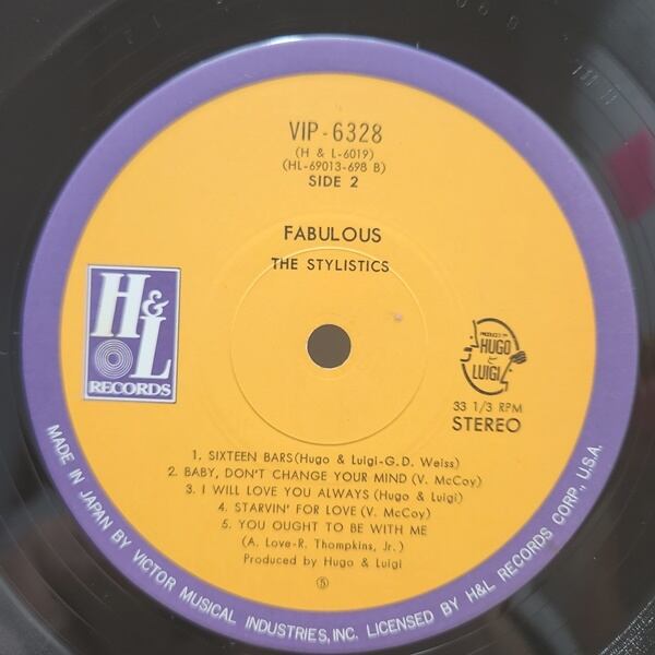 The Stylistics / Fabulous 16小節の恋 [VIP-6328] - 画像4