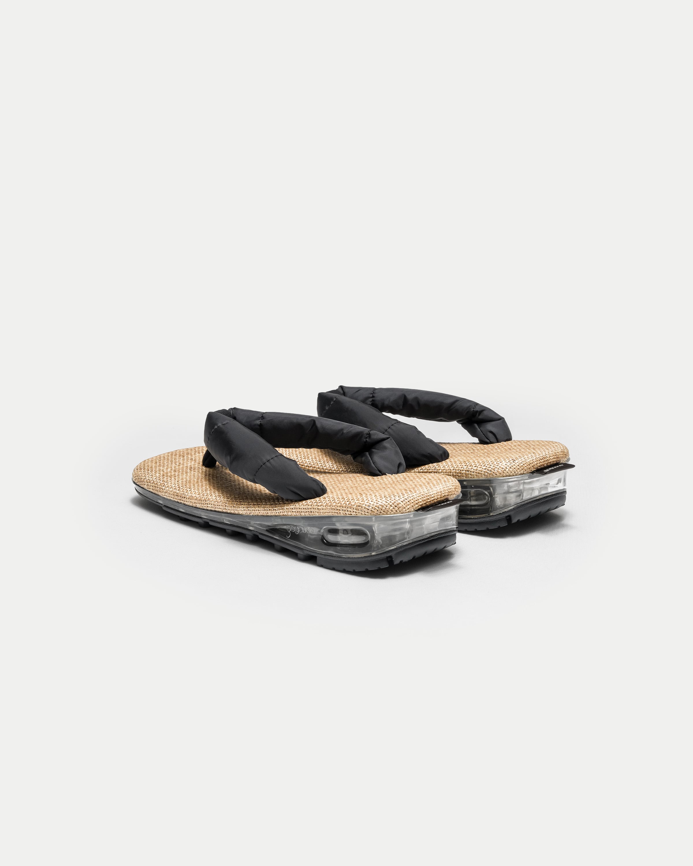 SETTA × SNEAKER “ unda CLEAR ” / TOUGH PADDED BLACK | goyemon