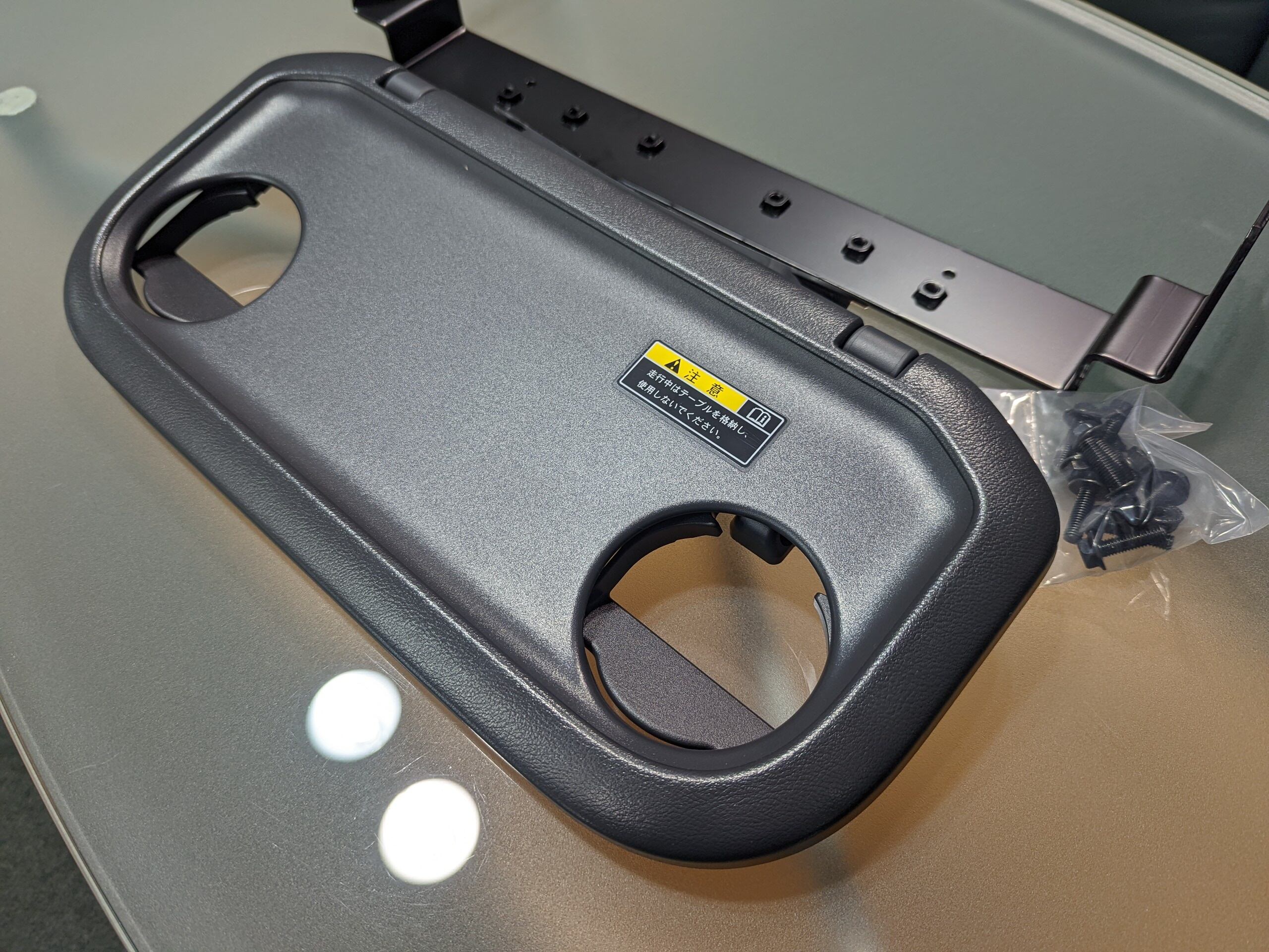 MDF パーソナルテーブルキット（グレー）片側のみ（デリカD:5