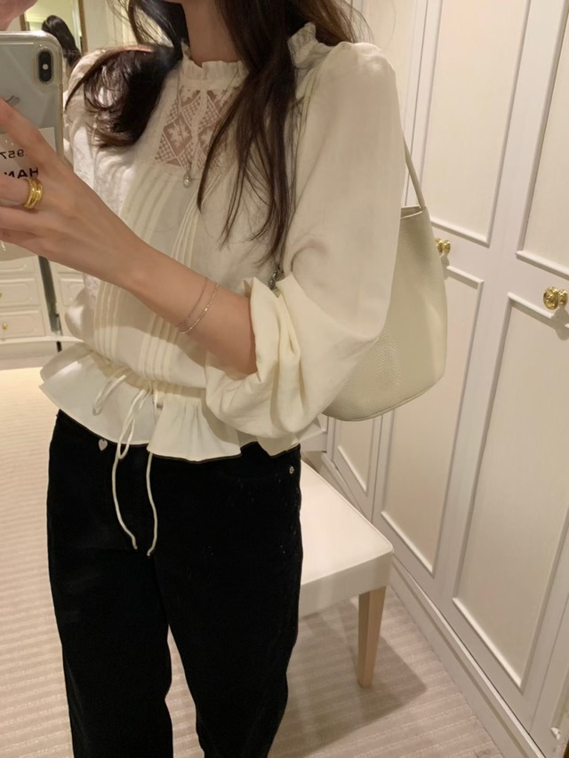 (予約) pretty young thing / Breeze blouse 1color