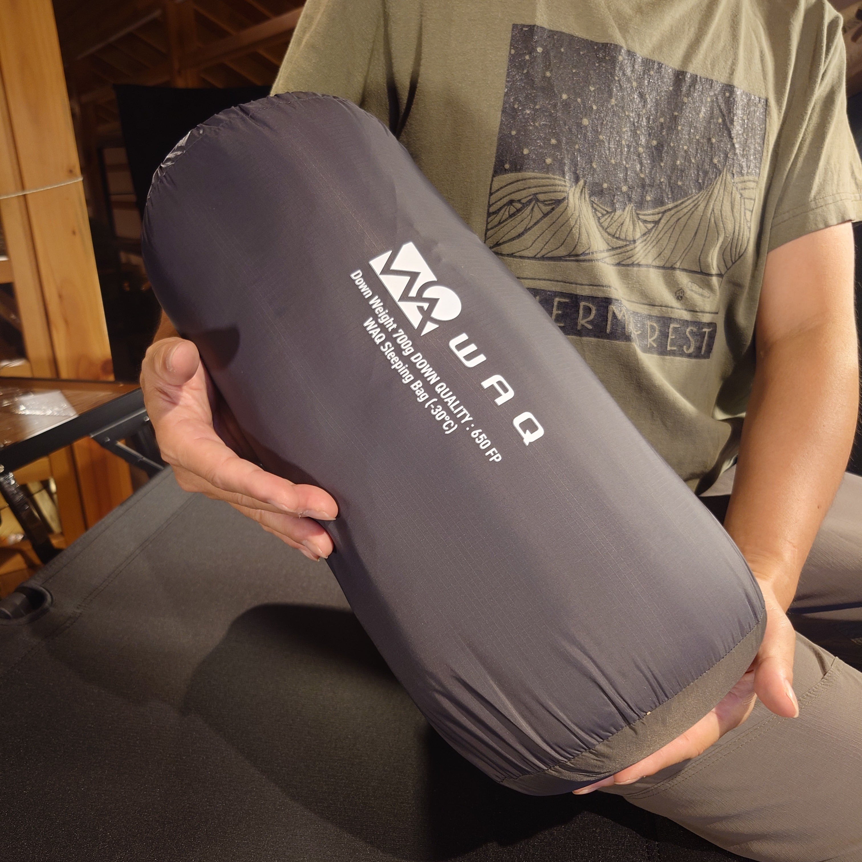 WAQワック】DOWN SLEEPING BAG ダウンスリーピングバッグ -30℃対応