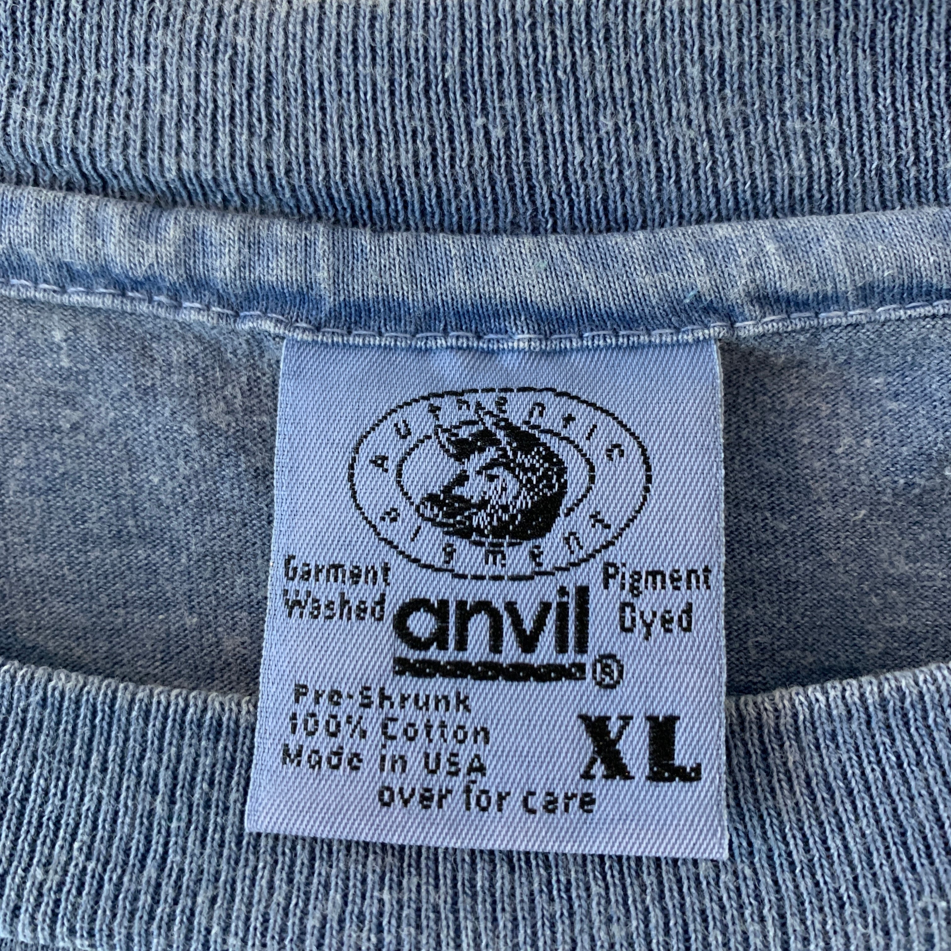 anvil】 90s レア ブタ 刺繍タグ Tシャツ XL バックプリント | 古着屋