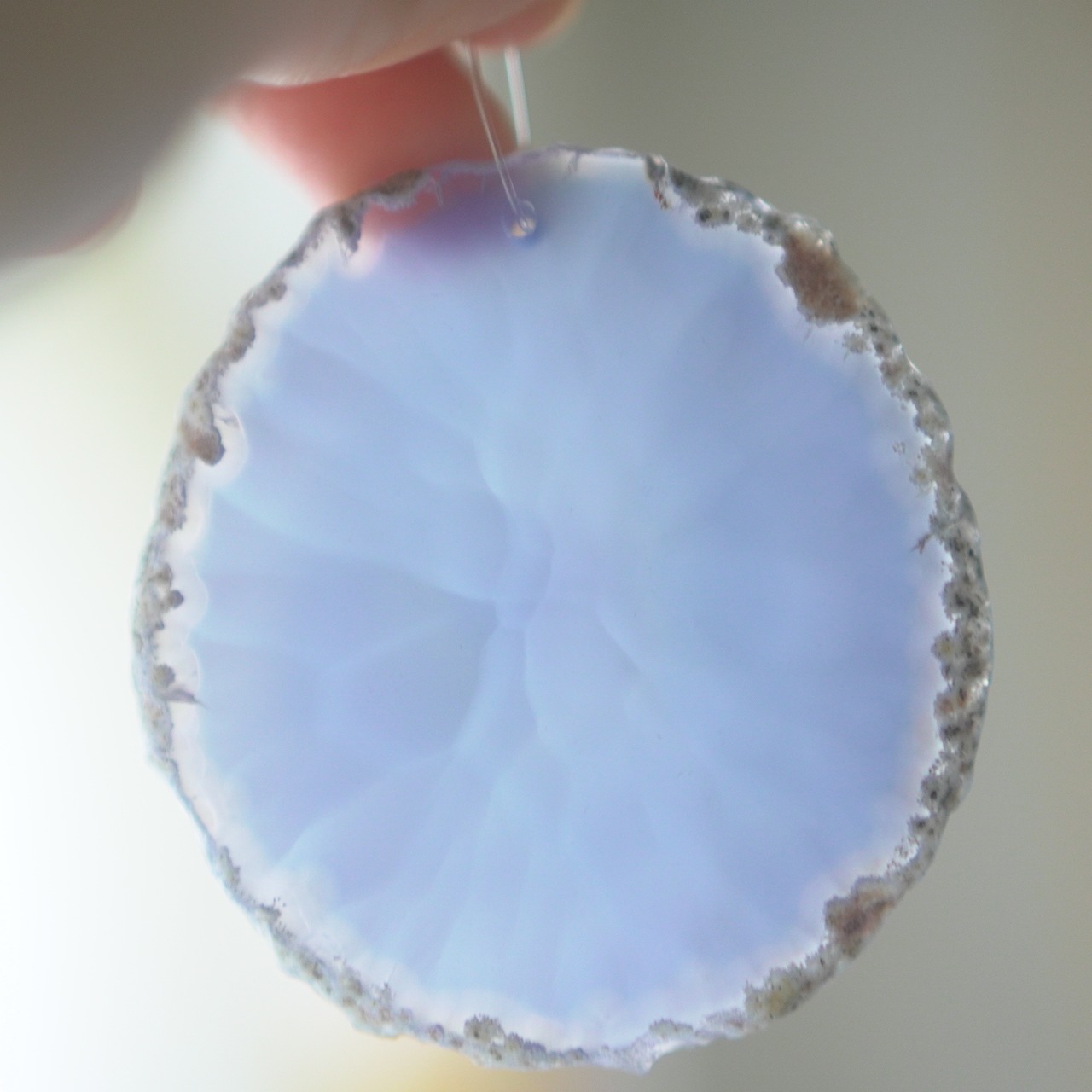 Clear Sky 03 - アゲートヒーリングチャイム / Agate Sun Catcher Wind Chime 639