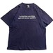 90s USA製 messageフェード vintage T-shirt