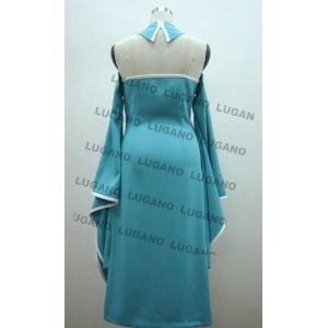 K1123 ガンダムSEED DESTINY ☆ ラクス ☆ 水の歌姫服 風 コスプレ衣装