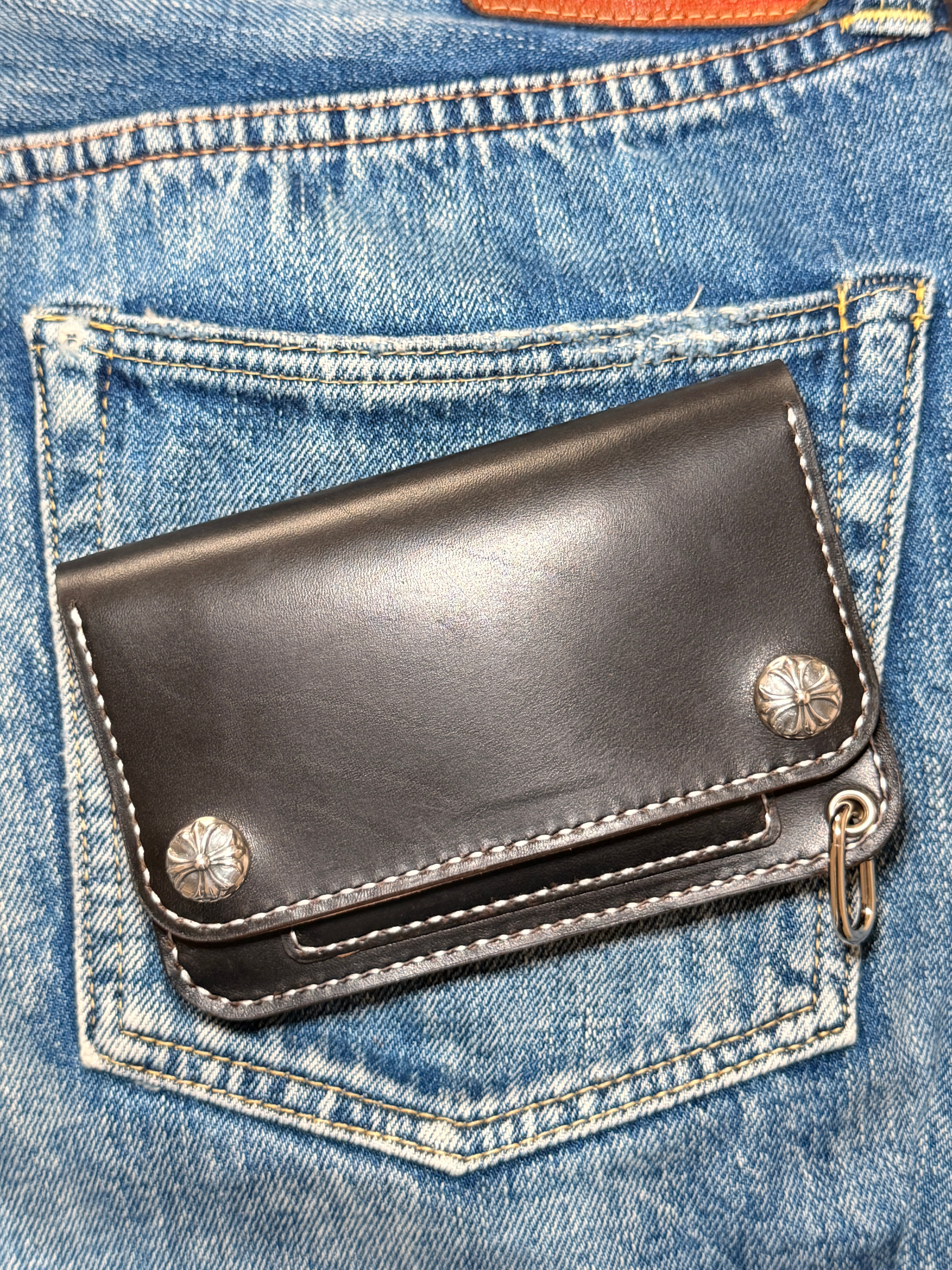 受注生産】MARYAMホースバットミドルトラッカーウォレット2層【MTW-00
