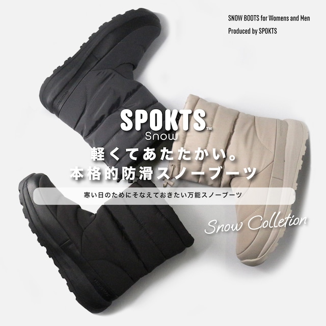 SPOKTS スノーブーツ スノーシューズ ミドル SNOW-016 レディース メンズ