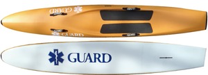 【送料実費：要ご確認】 GUARD ガード 初心者におすすめ ライフセービング競技練習 GUARDレーシングパドルソフトボード softmarib