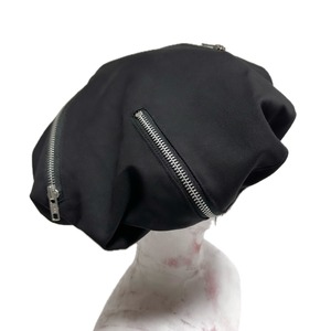 UNFINISHED ファスナーダウンベレー帽24023