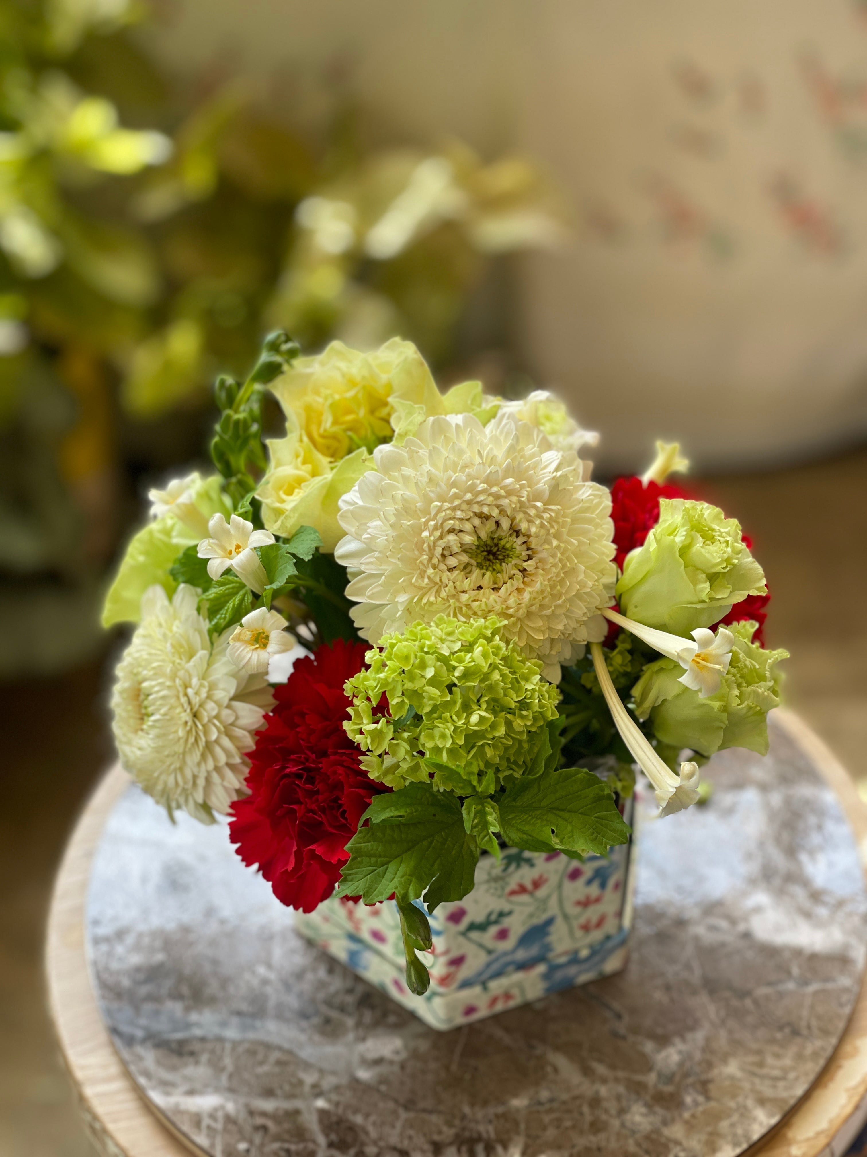 //♡natural♡box flower // for Mother's Day //