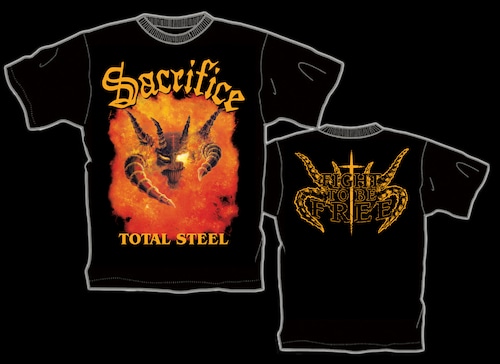 SACRIFICE "Total Steel" オフィシャル Tシャツ