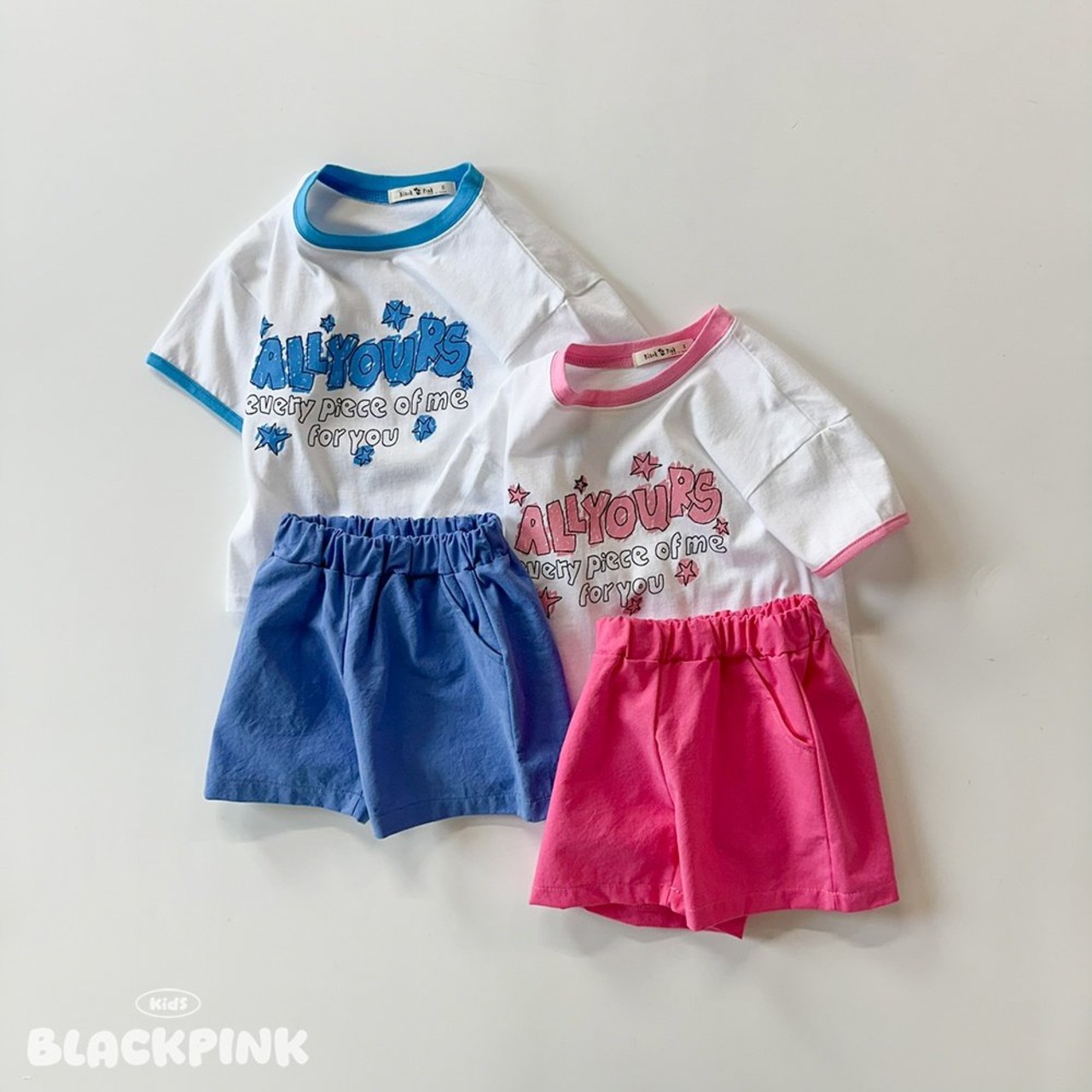 [BLACKPINK] ALLYOURS Short sleeve T-shirt / [블랙핑크] ALLYOURS반팔티