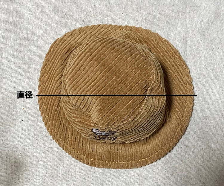 baby bucket hat S ~ L 3color  /  犬用 帽子 秋冬 新作 ドッグウェア 犬 バケットハット お揃い コーデュロイ 可愛い アクセサリー