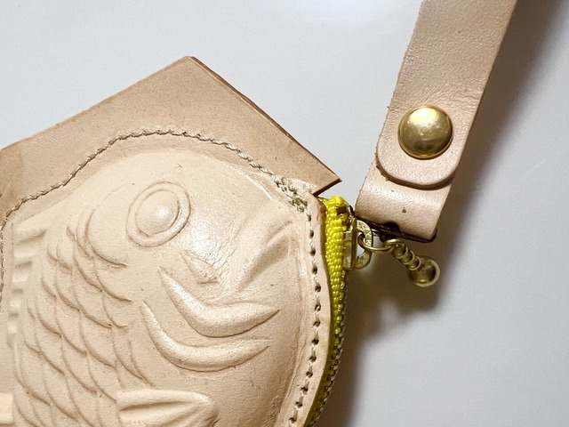 育てる革たい焼き/スタンダード ① カスタードクリーム