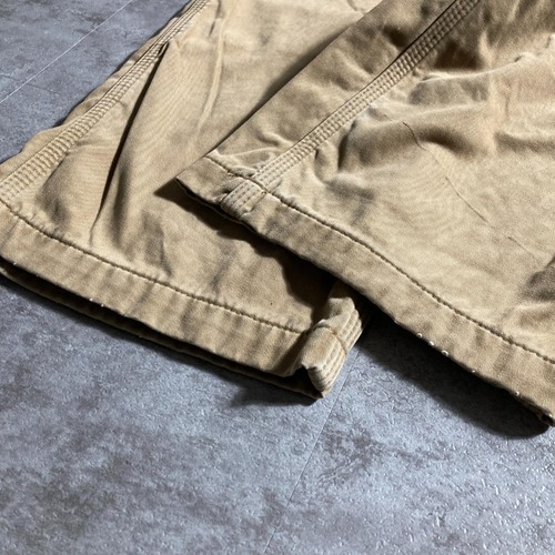 00s メキシコ製 ブラウン コットンペインターパンツ カーハート 40×30 詳細写真15