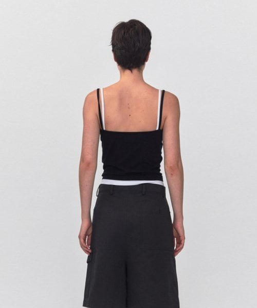 ☆AESPA ニンニン 着用！！【REST&RECREATION】RR LAYERED SLEEVELESS