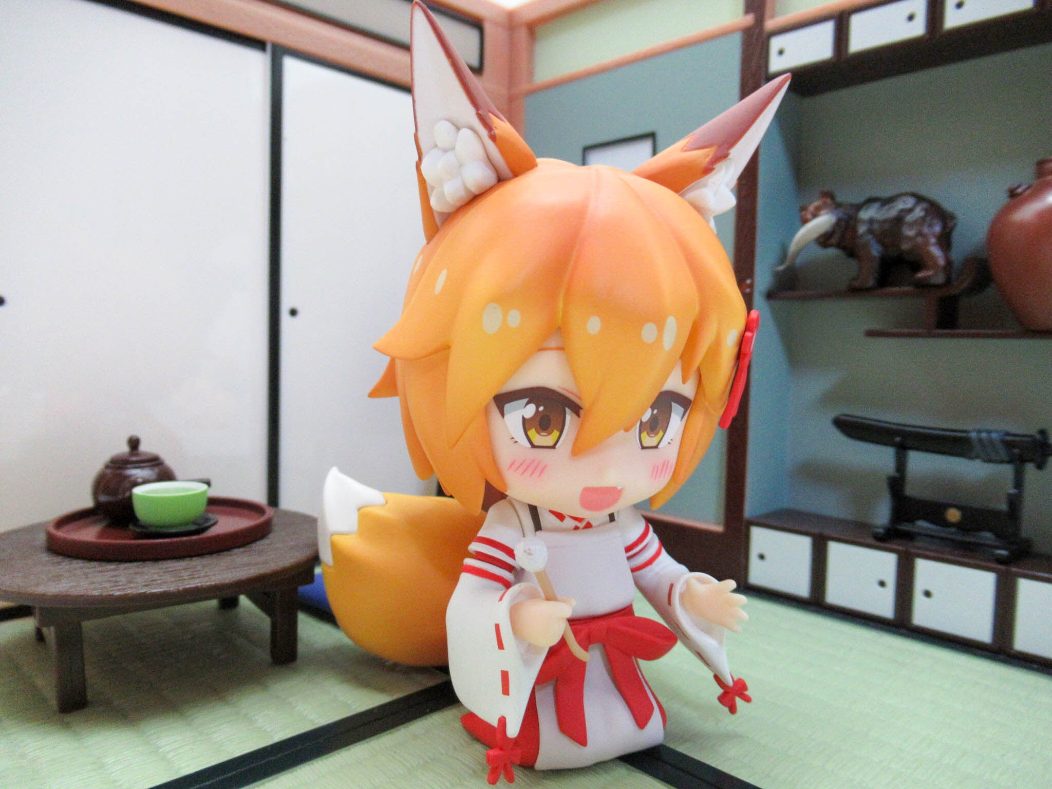 1【SALE】（A−ランク）【1271】 仙狐 髪パーツ 狐耳ショート