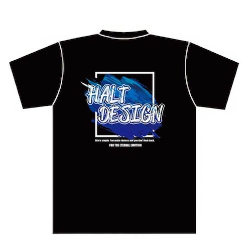 Tシャツ / Halt Paint Tee Black/  綿100%