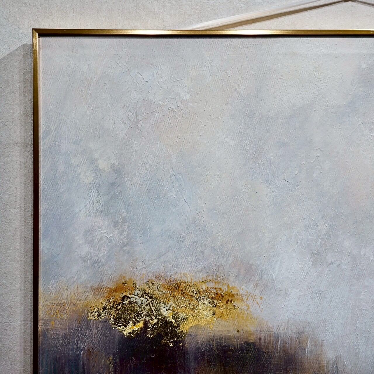 輸入品 油絵 抽象画 壁掛け アート 100×80 現代 美術 絵 絵画