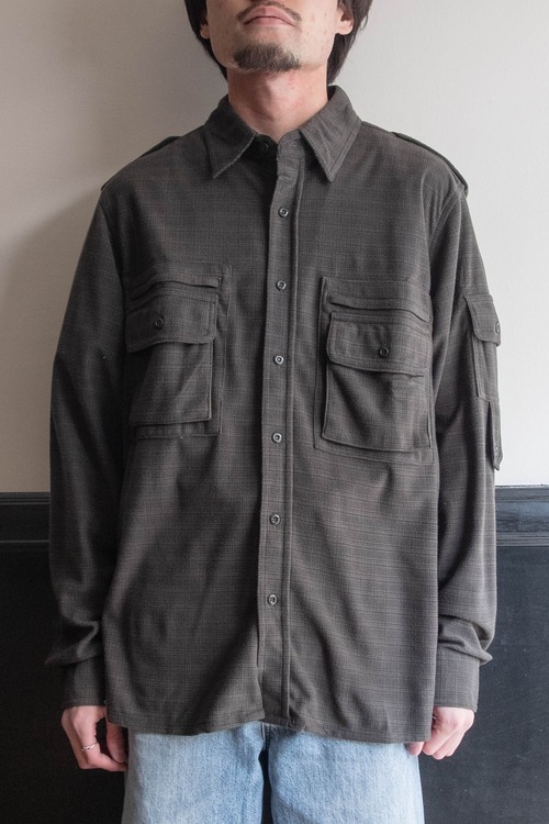 イタリア univers フリースシャツ DEADSTOCK e