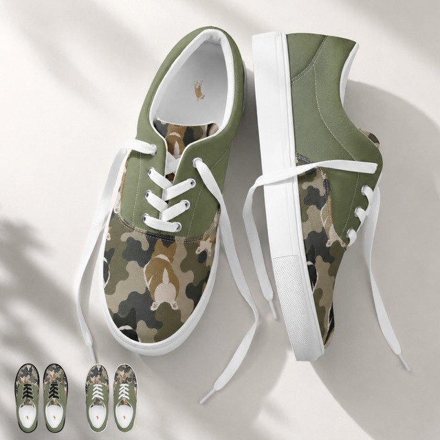 WIGGLE CAMO canvas shoes(Women’s )  [S0005]