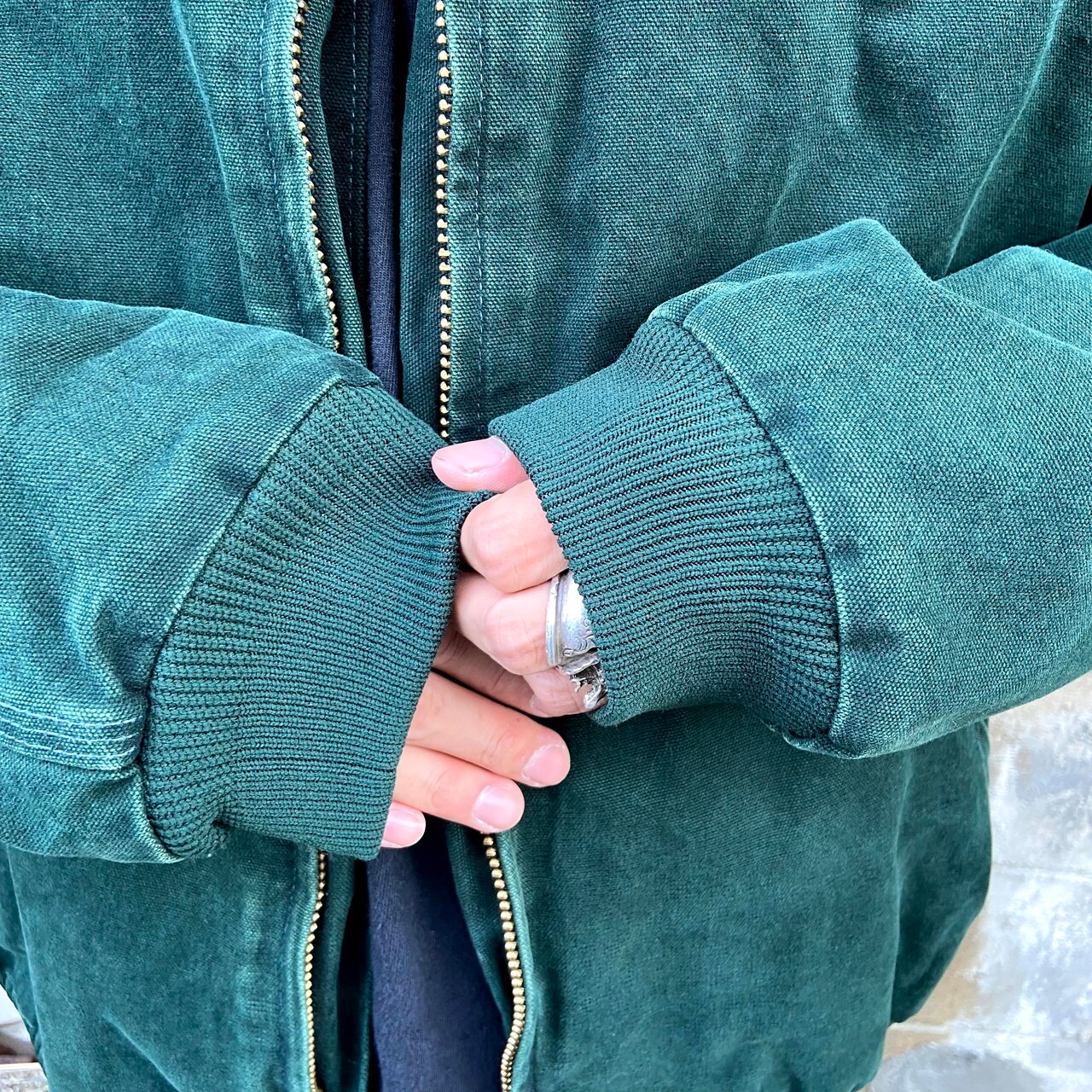 Carhartt カーハート 企業ロゴ刺繍 サンタフェジャケット メンズXL相当 