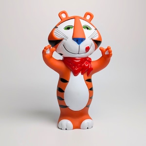 【トニー・ザ・タイガー(Tony the Tiger)】 ソフビバンク / 貯金箱 / Kellogg's / ケロッグ 〚アメリカン雑貨 アメトイ〛