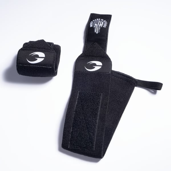 受注輸入】 Knee Wraps Black/Flame | Fitness Gear Online（GASP公式