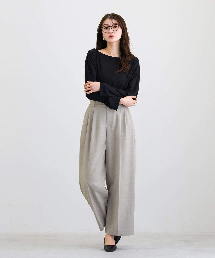 SALE 20％OFF】【 軽やかに整う 】 サップタンブラー・ワイドパンツ