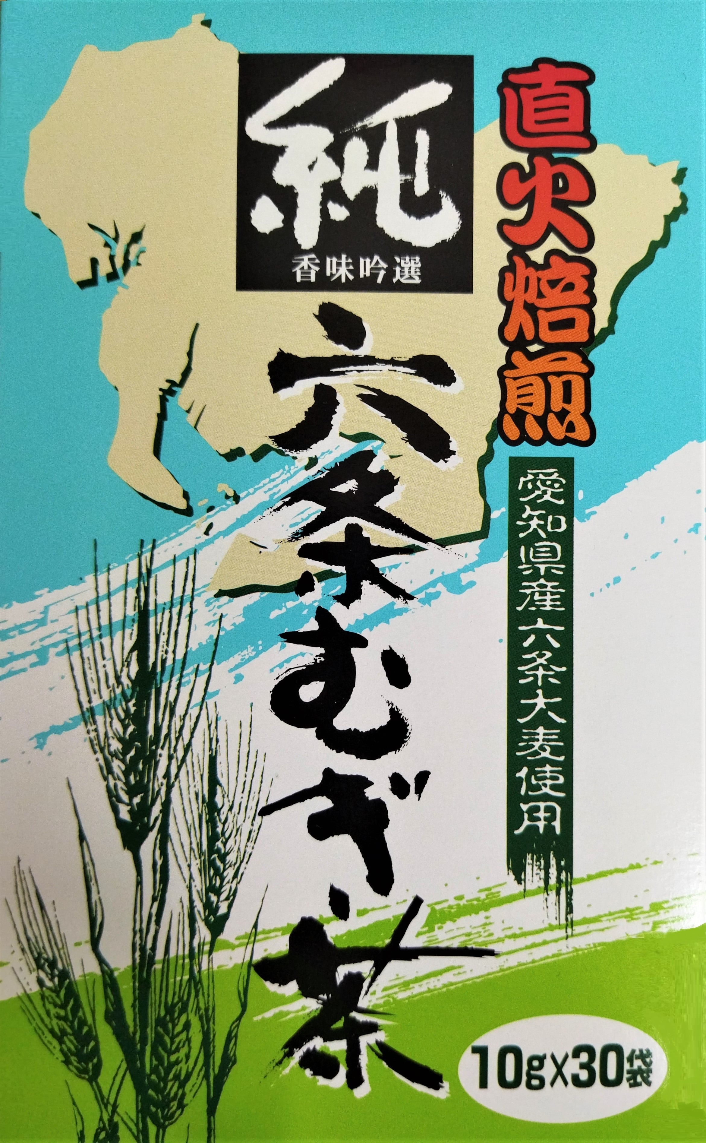 ㉜純六条麦茶ティーバッグ☆どこか昔懐かしい香りの麦茶 10g×30個