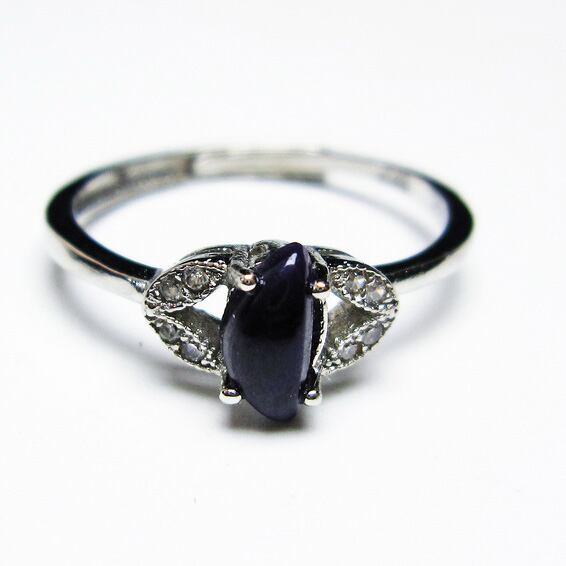 スギライト 指輪 リング フリーサイズ 16号 調整可能 一点物 [M便 1/20] 115-5291