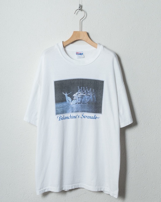 "Balanchine's Serenade" art school print T-shirt / Made In USA / Single Stitch / SIZE:XL