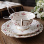 Coalport Rose Floral｜コールポート 可憐なローズ柄 アンティークトリオ thumbnail 4