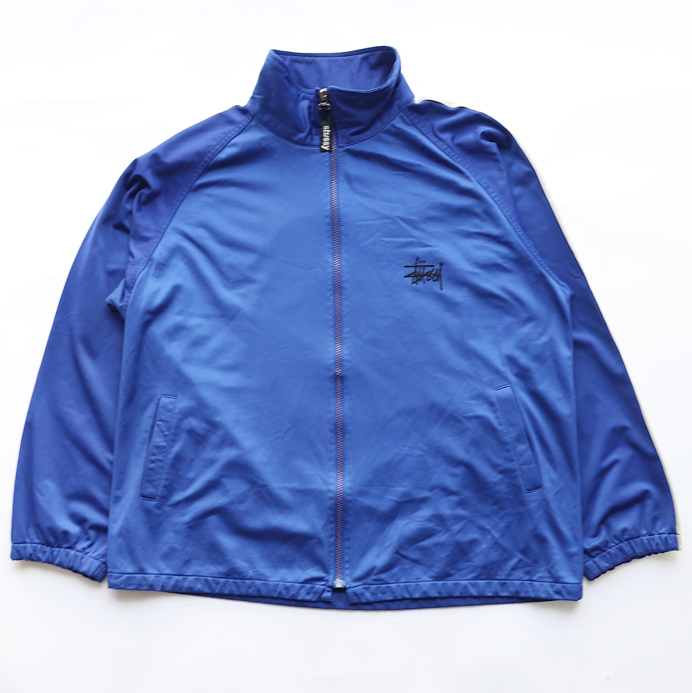 90S STUSSY REFLECTOR TRACK JACKET