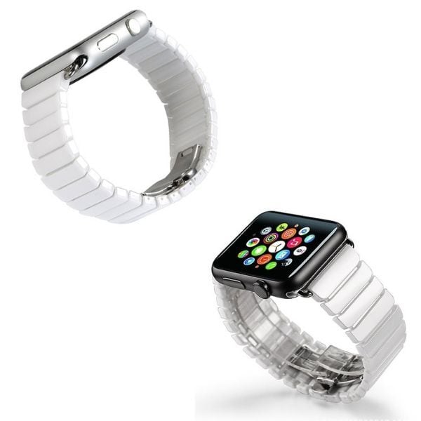 Apple Watch セラミック リンク ブレスレット バンド ベルト 腕時計