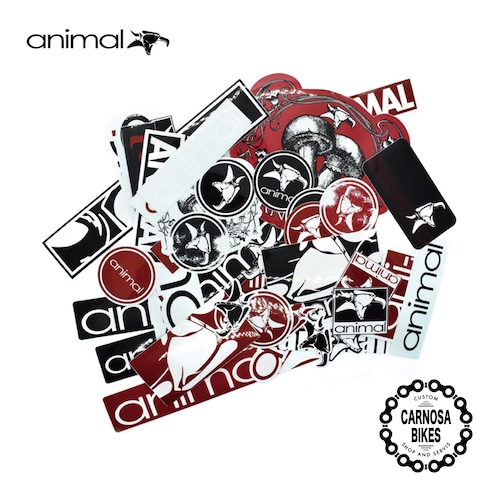【ANIMAL】New Sticker Pack [ニュー ステッカーパック]
